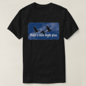 Neuer Flugplan 2 T-Shirt (Design vorne)