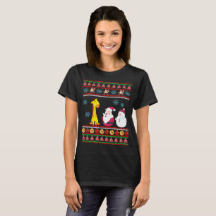 Neuer Freund Weihnachtsmanns hässlicher T-Shirt