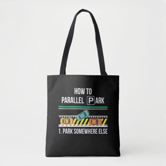Neuer Führerschein Parallel Park Tasche (Vorderseite)