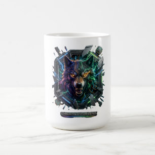 Neuer futuristischer Roboter-Prädator  Kaffeetasse