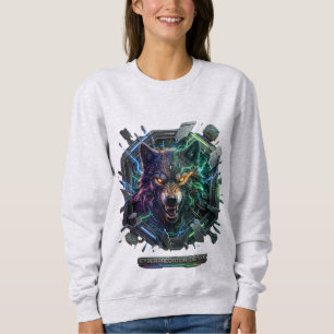Neuer futuristischer Roboter-Prädator Sweatshirt