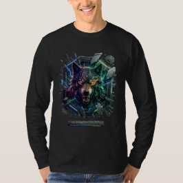 Neuer futuristischer Roboter-Prädator T-Shirt