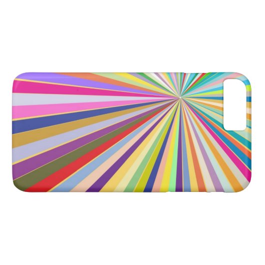 Neuer gestreifter Hintergrund Case-Mate iPhone Hülle (Rückseite (Horizontal))