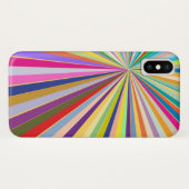 Neuer gestreifter Hintergrund Case-Mate iPhone Hülle (Rückseite (Horizontal))