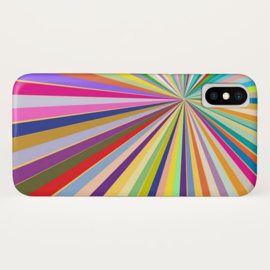 Neuer gestreifter Hintergrund Case-Mate iPhone Hülle (Rückseite (Horizontal))