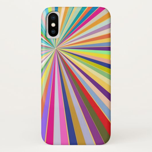 Neuer gestreifter Hintergrund Case-Mate iPhone Hülle (Rückseite)