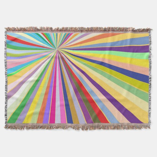 Neuer gestreifter Hintergrund Decke (Vorderseite)