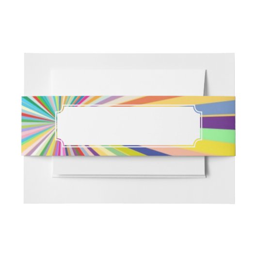 Neuer gestreifter Hintergrund Einladungsbanderole (Vorderseite Beispiel)