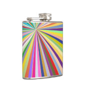 Neuer gestreifter Hintergrund Flachmann (Rechts)