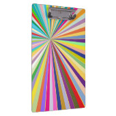 Neuer gestreifter Hintergrund Klemmbrett (Rechts)