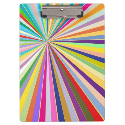 Neuer gestreifter Hintergrund Klemmbrett (Vorderseite)