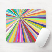 Neuer gestreifter Hintergrund Mousepad (Mit Mouse)