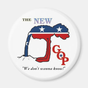 Neuer GOP-Logo-Magnet Magnet