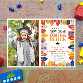 Neuer Grad auf dem Abschluss Blockkids Karte