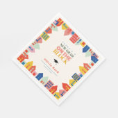 Neuer Grad zur Block Graduation Party Serviette (Ecke)