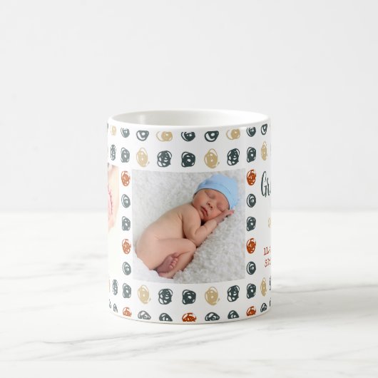 Neuer Grandad - 2 Fotos und kundenspezifischer Kaffeetasse (Mittel)