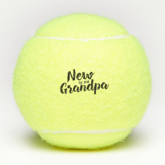 Neuer Großvater Est. 2018 lustige Tennisbälle