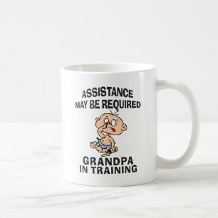 Neuer Großvater im Training Kaffeetasse