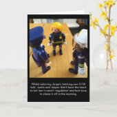 Neuer Haarschnitt Karte (Gelbe Blume)