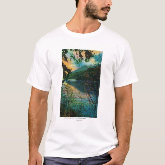 Neuer Hafen Angeles, WA See-Sutherlands T-Shirt (Vorderseite)
