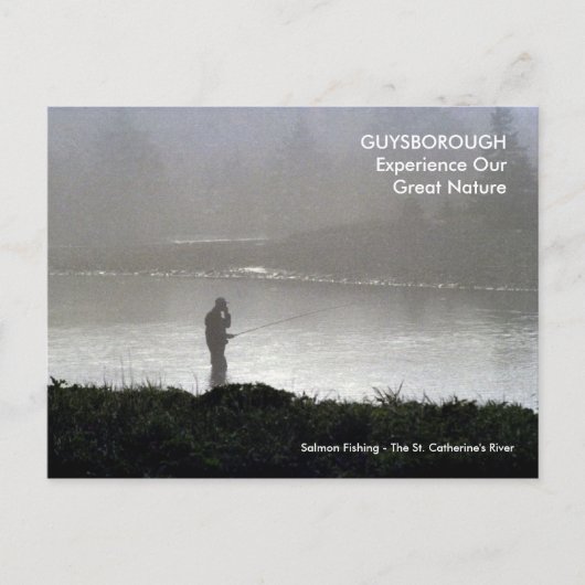 Neuer Hafen, NS - Lachsfischerei, Frühmorgens Postkarte (Vorderseite)