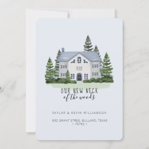 Neuer Hahn der Woods Hütte Zuhause Ankündigung