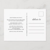 Neuer Hahn der Woods Moving Ankündigung (Rückseite)