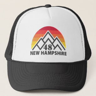 Neuer Hampshire 48 Retro-Berg Truckerkappe