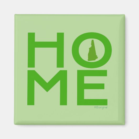 Neuer Hampshire-Magnet Magnet (Vorne)