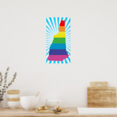 neuer Hampshire-Stolz. Poster (Küche)