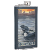 Neuer HampshireCommon Loon Flachmann (Rechts)