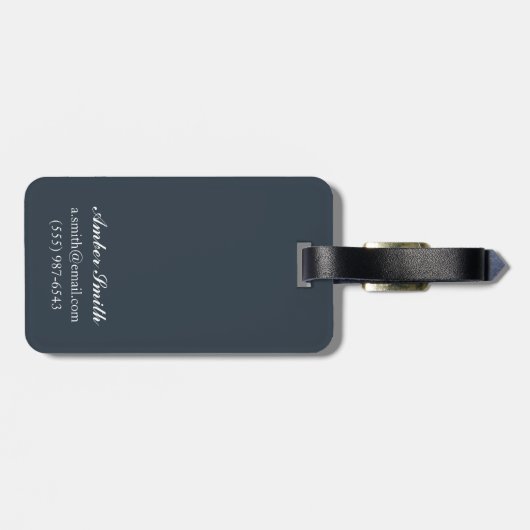 Neuer HampshireCommon Loon Gepäckanhänger (Rückseite horizontal)