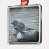Neuer HampshireCommon Loon Ornament Aus Metall (Links)