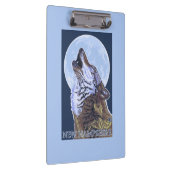 Neuer HampshireHowling Wolf Klemmbrett (Rechts)