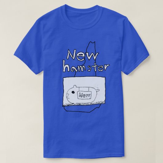 Neuer Hamster (New Hampshire) T-Shirt (Design vorne)