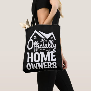 Neuer Hausbesitzer Wir sind offiziell Hausbesitzer Tasche