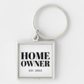 Neuer Hauseigentümer Real Anwesen Schlüsselanhänger (Vorne)