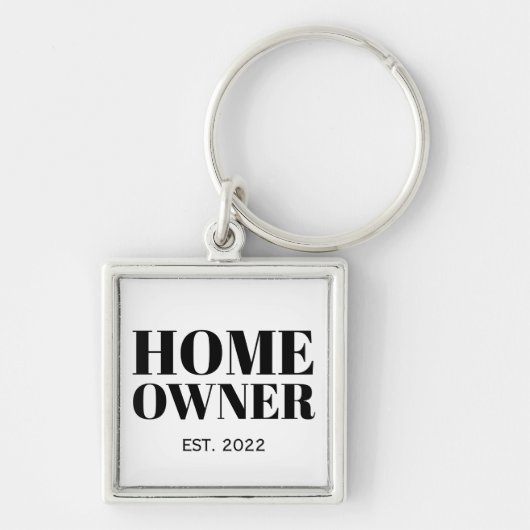 Neuer Hauseigentümer Real Anwesen Schlüsselanhänger (Vorne)