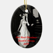 Neuer Himmelsschmuck Keramik Ornament (Hinten)