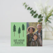 NEUER HINTERGRUND DES WALDBREICHES FOTO POSTKARTE (Stehend Vorderseite)