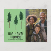 NEUER HINTERGRUND DES WALDBREICHES FOTO POSTKARTE (Vorderseite)