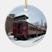 Neuer Hope Train Winter Keramik Ornament (Vorne)