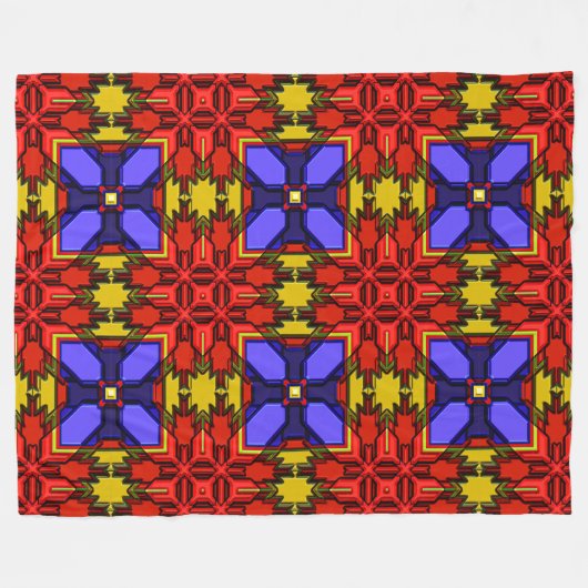 Neuer Indianer 6 Fleecedecke (Vorderseite (Horizontal))