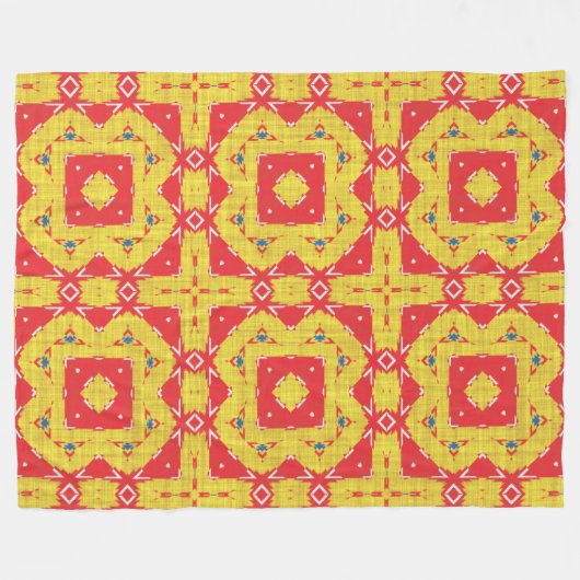 Neuer Indianer 8 Fleecedecke (Vorderseite (Horizontal))