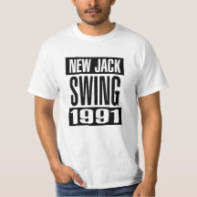 Neuer Jack Swing 1991 - Weißer T - Shirt