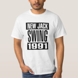 Neuer Jack Swing 1991 - Weißer T - Shirt