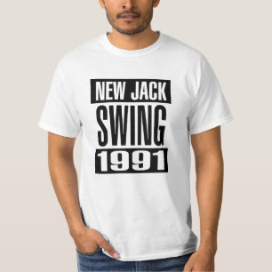Neuer Jack Swing 1991 - Weißer T - Shirt