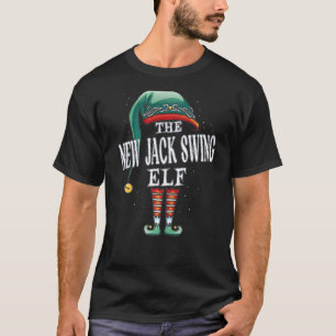 Neuer Jack Swing Elf Weihnachtsgruppe Xmas Pajama  T-Shirt