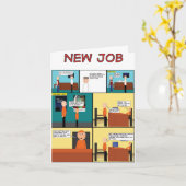 Neuer Job Karte (Gelbe Blume)