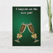 Neuer Job! Karte (Vorderseite)